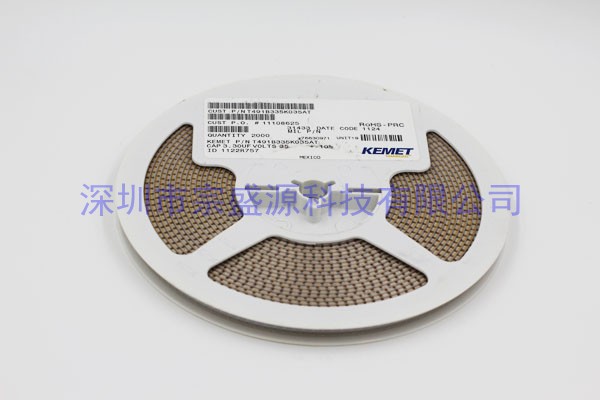 KEMET鉭電容 3528 35V 3.3UF T491B335K035AT