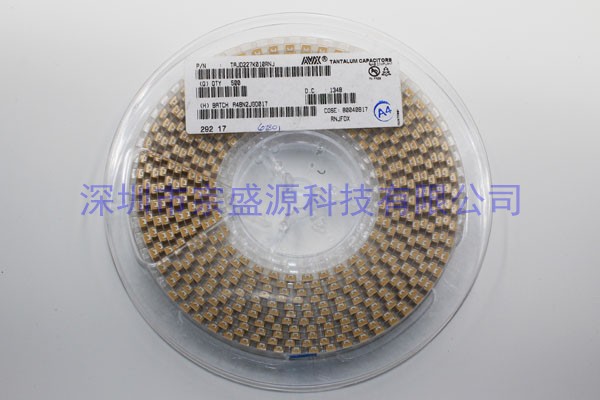 AVX鉭電容 227A 10V 220UF D型 7343-31